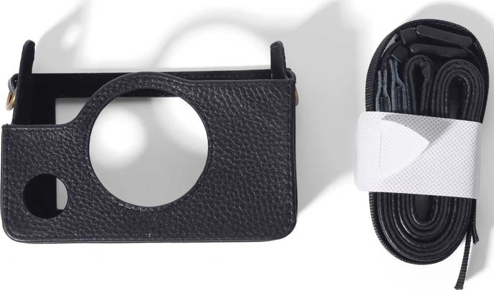 Loveinstant Fujifilm Instax Mini Evo nešiojimo dėklo dėklas / juodas