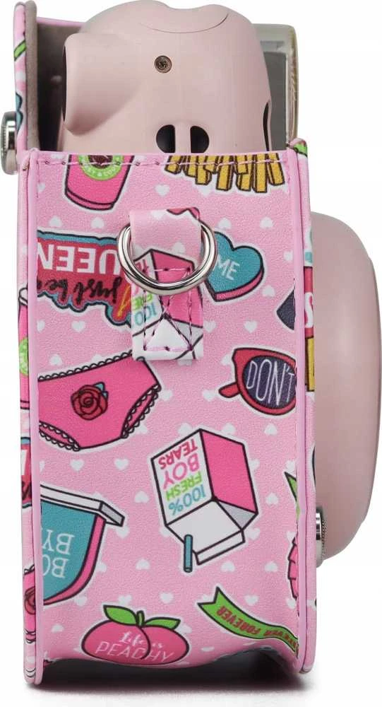 Viršelis LoveInstant Case EtuI Cover for Fujifilm Instax mini 11 - Fries / Rožinė
