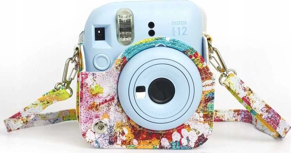 Viršelis LoveInstant Case EtuI Cover for Fujifilm Instax mini 12 / Spalvotas puodai