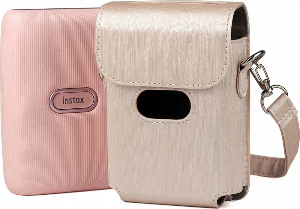Viršelis LoveInstant Case EtuI Cover for Fujifilm Instax Mini Link / Rožinė