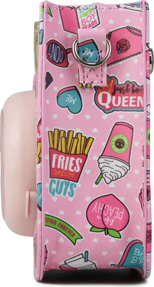 Viršelis LoveInstant Case EtuI Cover for Fujifilm Instax mini 11 - Fries / Rožinė