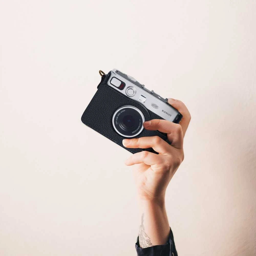Loveinstant Fujifilm Instax Mini Evo nešiojimo dėklo dėklas / juodas