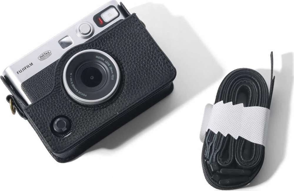 Loveinstant Fujifilm Instax Mini Evo nešiojimo dėklo dėklas / juodas