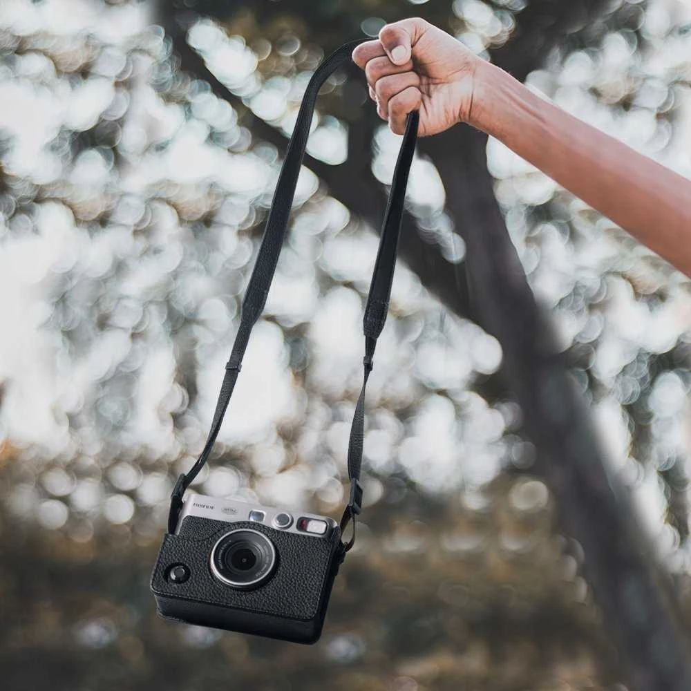 Loveinstant Fujifilm Instax Mini Evo nešiojimo dėklo dėklas / juodas