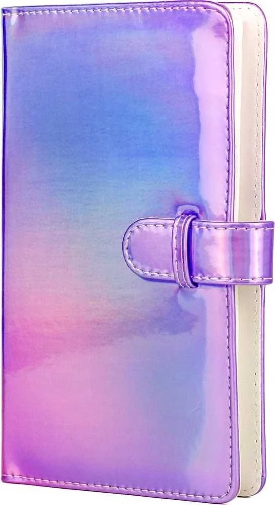 Viršelis LoveInstant Case EtuI Cover FUJIFILM Instax Mini 12 + Albumas 96 Nuotrauka / Violetinė Flash