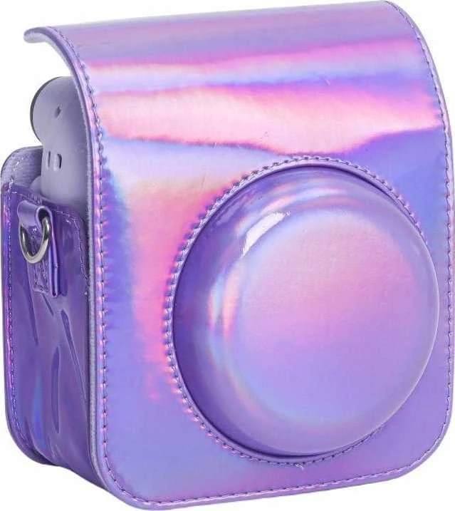 Viršelis LoveInstant Case EtuI Cover FUJIFILM Instax Mini 12 + Albumas 96 Nuotrauka / Violetinė Flash