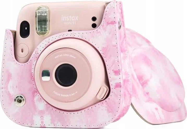 Viršelis LoveInstant Case EtuI Cover FUJIFILM Instax Mini 11 vandens spalvų - Rožinė Blur