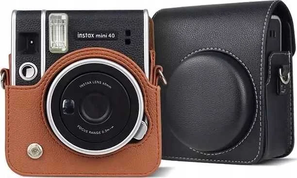Loveinstant Futerał Dėklas Dėklas Do Fujifilm Instax Mini 40 / Ruda