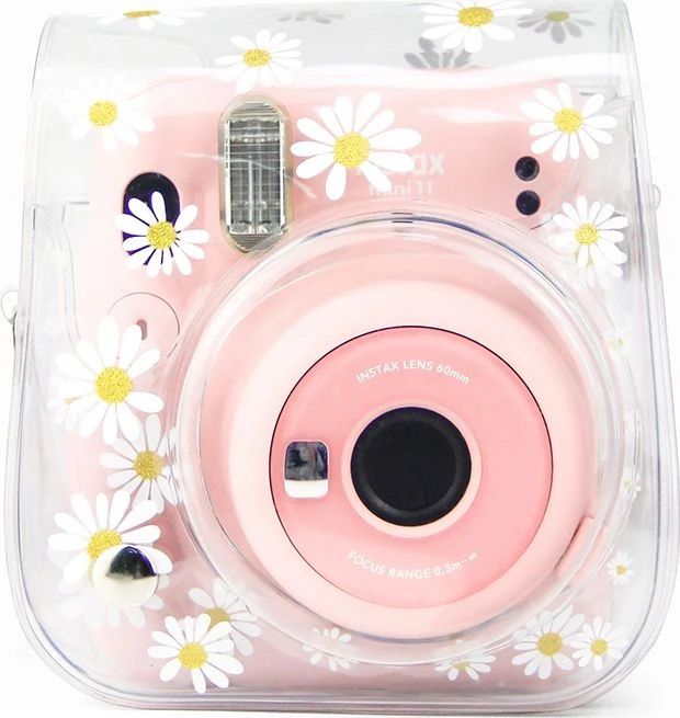LoveInstant Pouch Dėklas Dėklas Dėklas Fujifilm Instax Mini 11 - Ramunė
