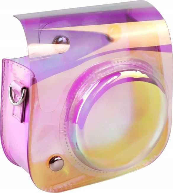 Loveinstant Futerał Dėklas Dėklas Do Fujifilm Instax Mini 11 Violetinis - Permatomas