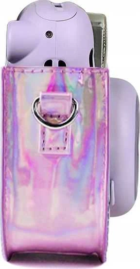 Loveinstant Futerał Dėklas Dėklas Do Fujifilm Instax Mini 11 Violetinis - Permatomas