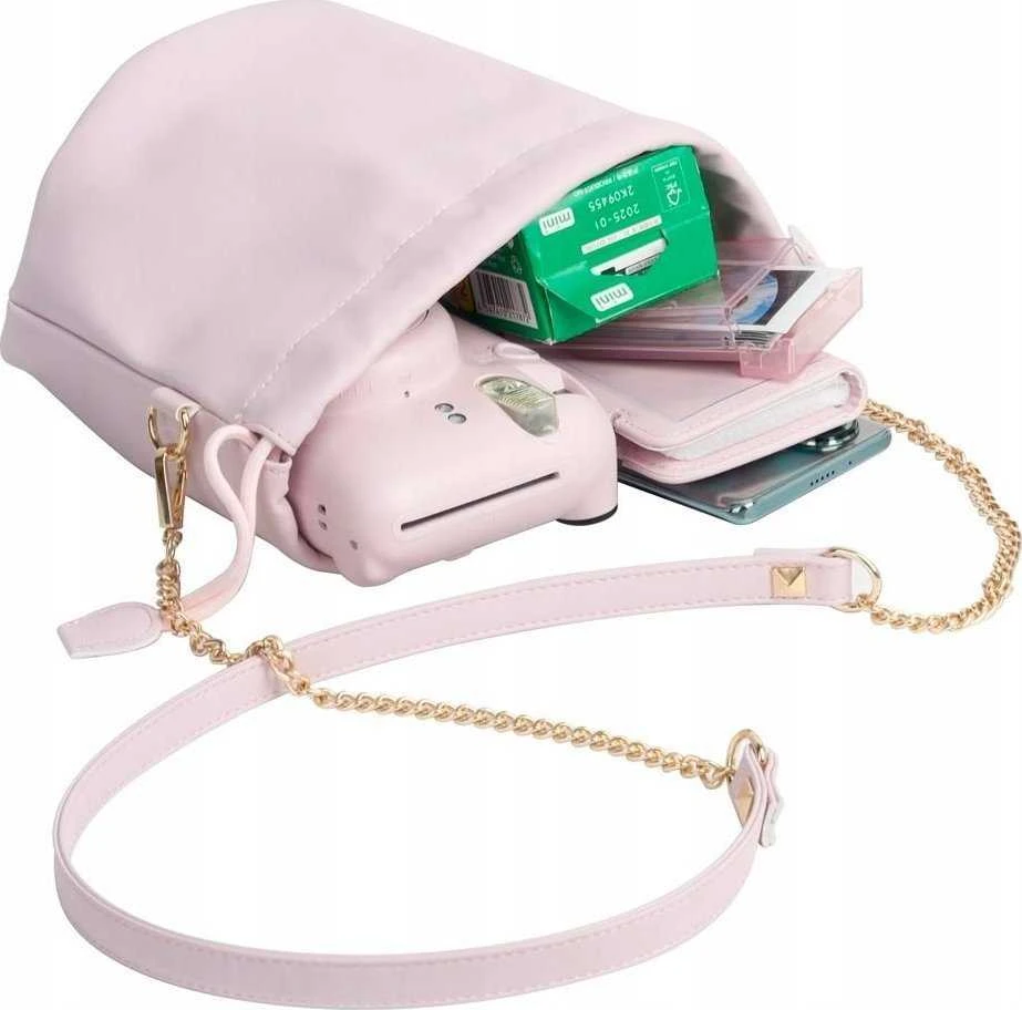 Viršelis LoveInstant Dėklas atvejis Dėžutė FujiFilm INSTAX Mini 12 11 40 9 LiPlay EVO Link 2SE / QUARE SQ40 SQ6 SQ1 SQ20 SQ10 / Baltas