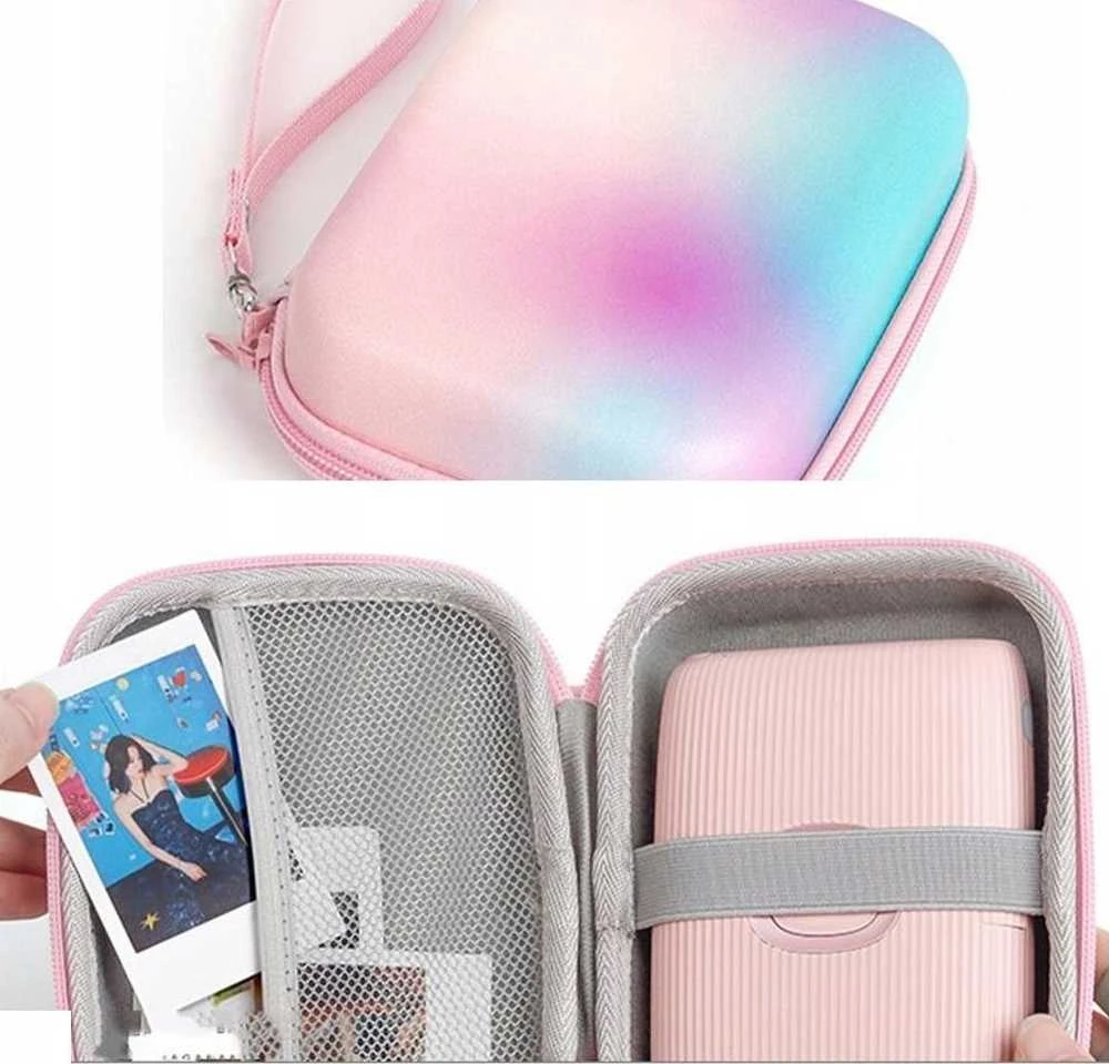 LoveInstant Cover Case Cover Case Fuji Fujifilm Instax Mini Evo / LiPlay / Square SQ Link / Link 2 SE / Multicolor Ombre