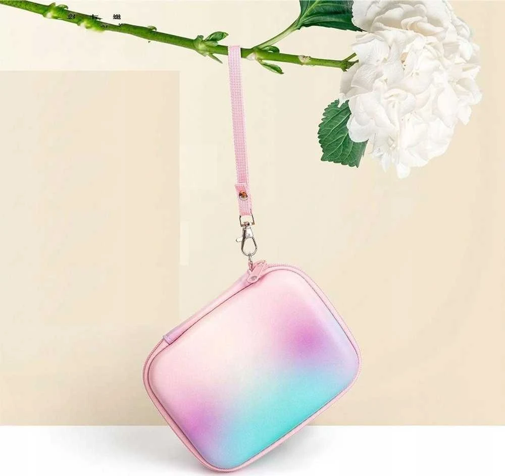LoveInstant Cover Case Cover Case Fuji Fujifilm Instax Mini Evo / LiPlay / Square SQ Link / Link 2 SE / Multicolor Ombre