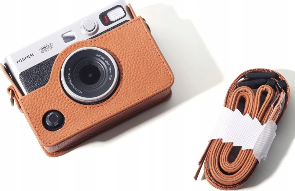Viršelis LoveInstant FUJIFILM Instax Mini Evo / Brown atvejis