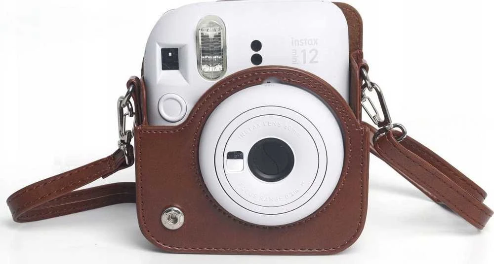 Dėklas LoveInstant do FujiFilm INSTAX Mini 12 / Ruda