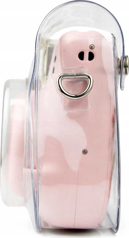 Dėklas LoveInstant Instax Mini 11 / Permatomas Violetinė Cekiny