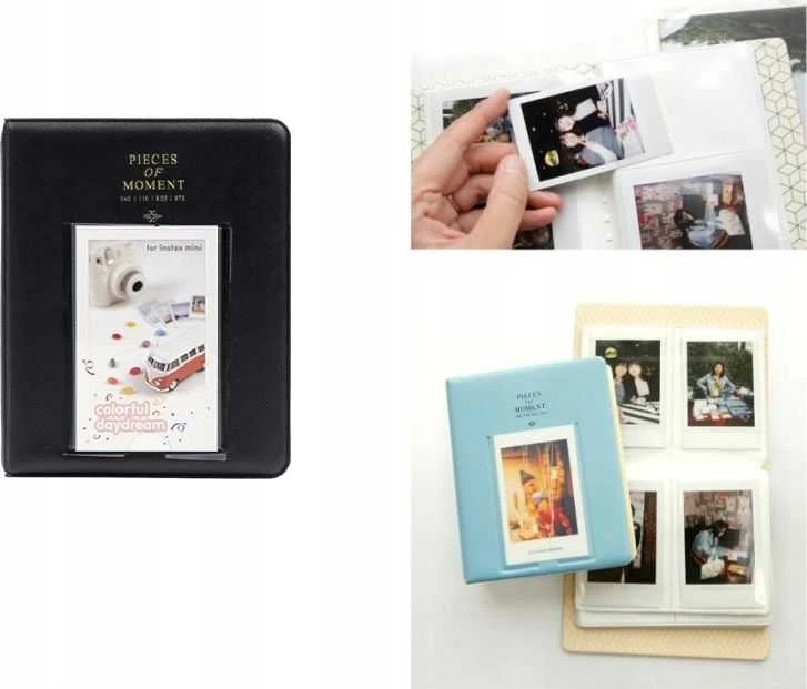 Loveinstant Rinkinys 8w1 Futerał Ramki Album Do Fuji Instax Mini 11 - Juodas