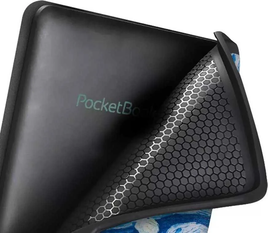 Dėklas Strado Dėklas graficzne do Pocketbook Touch Lux 4/5 627/616/628 (Square) universalus
