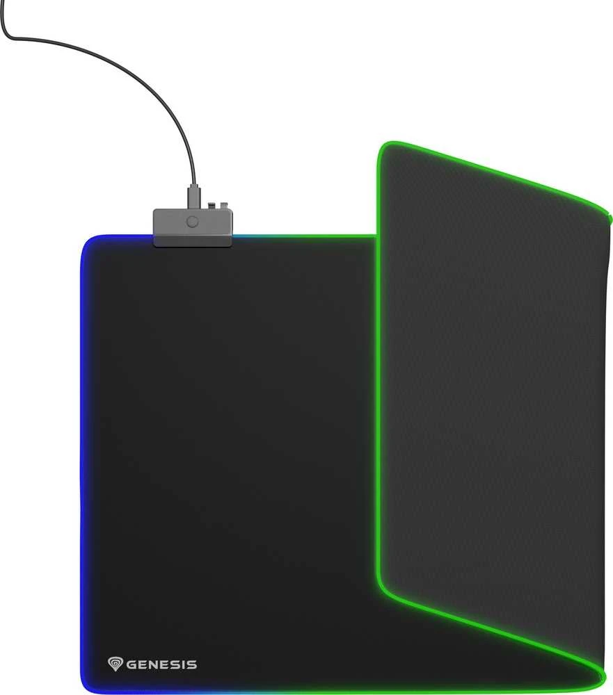 Genesis Pelės kilimėlis | Boron 500 XXL RGB | Pelė pad | 400 x 800 x 4 mm | Juodas