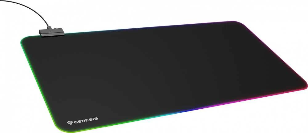 Genesis Pelės kilimėlis | Boron 500 XXL RGB | Pelė pad | 400 x 800 x 4 mm | Juodas