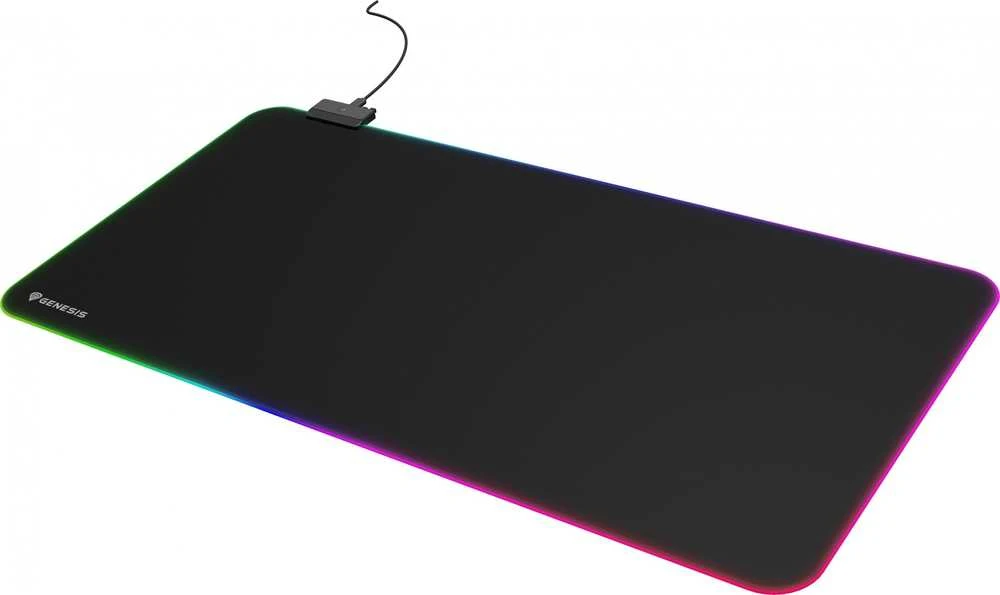 Genesis Pelės kilimėlis | Boron 500 XXL RGB | Pelė pad | 400 x 800 x 4 mm | Juodas