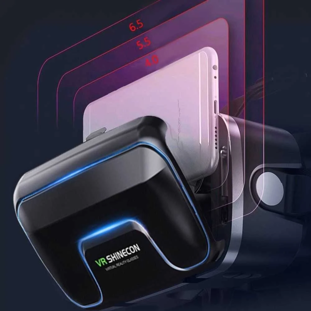 Virtualios realybės akiniai Shinecon 10, 2019 m