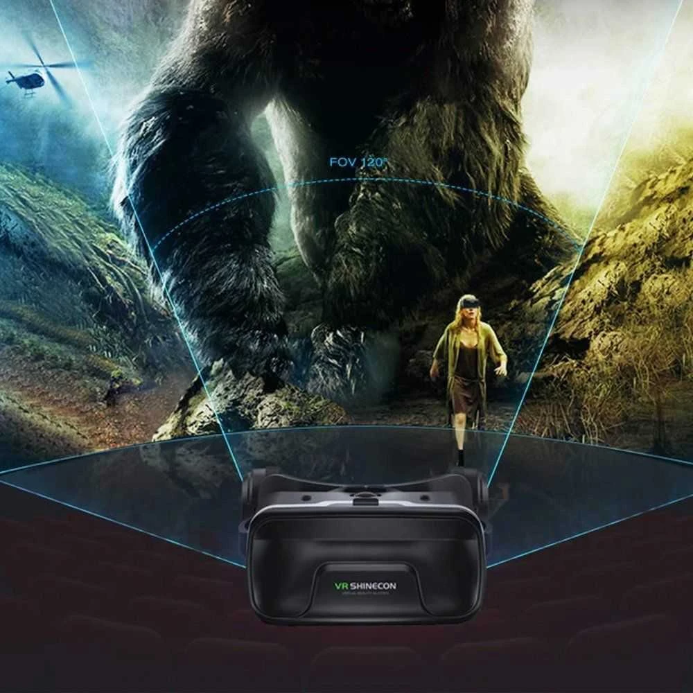 Virtualios realybės akiniai Shinecon 10, 2019 m