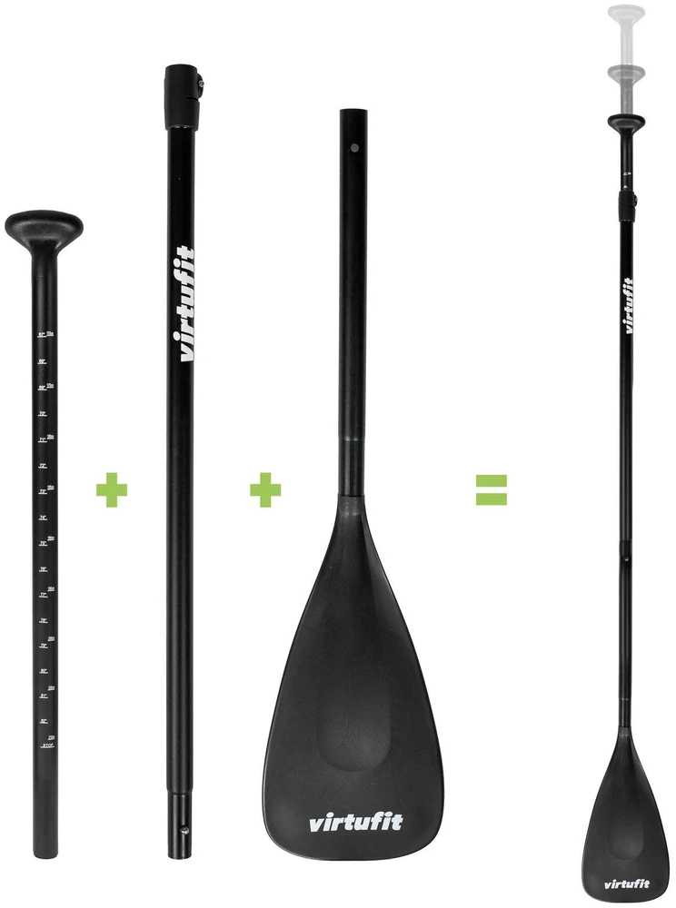 Virtufit SUP lenta Splash 255 Wave Mėlyna su irklu 255 cm 100 kg