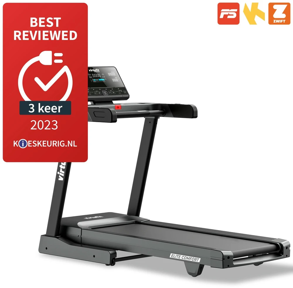 VirtuFit Elite Comfort bėgimo takelis su ekrano pultu