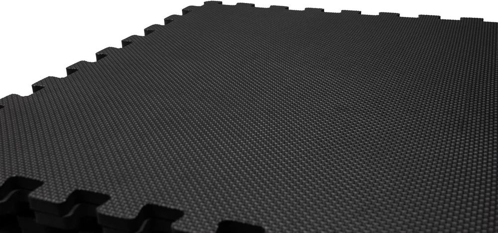 VIRTUFIT sportinis dėlionės kilimėlis 120x120 cm, juodas