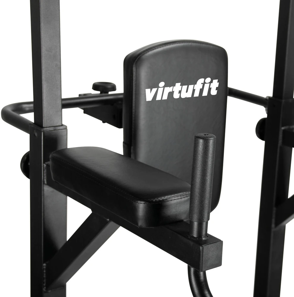 VIRTUFIT REGULIUOJAMAS JĖGOS BOKŠTAS – PRISITRAUKIMŲ IR ATSISPAUDIMŲ STOTELĖ