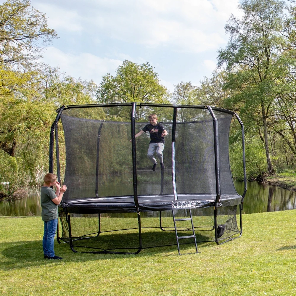VirtuFit Premium 366 cm batutas su vaikais