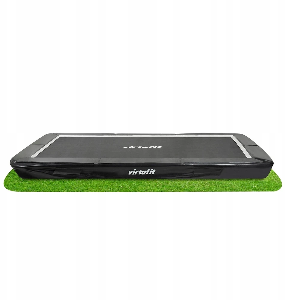 VIRTUFIT Lauko batutas 244 x 366 cm su apsauginiu tinklu
