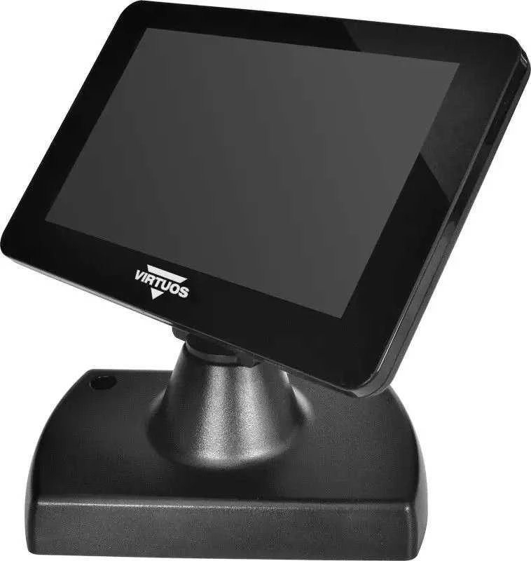 Virtuos Virtuos 7" LCD spalvotas kliento ekranas Virtuos SD700F, USB, juodas