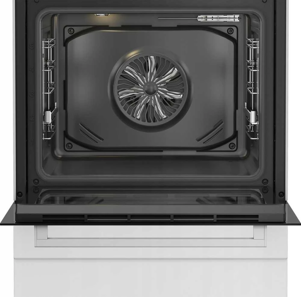Viryklė BEKO FBM62330GWDTN, Plotis 60 cm, A, Dujinė/Elektrinė, LED ekranas