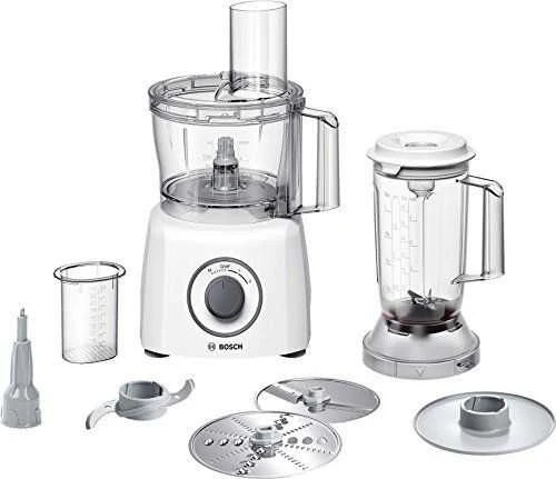 Virtuvinis kombainas Bosch MCM3200W Virtuvės kombainas, MultiTalent 3, 800 W, Baltas, Baltas