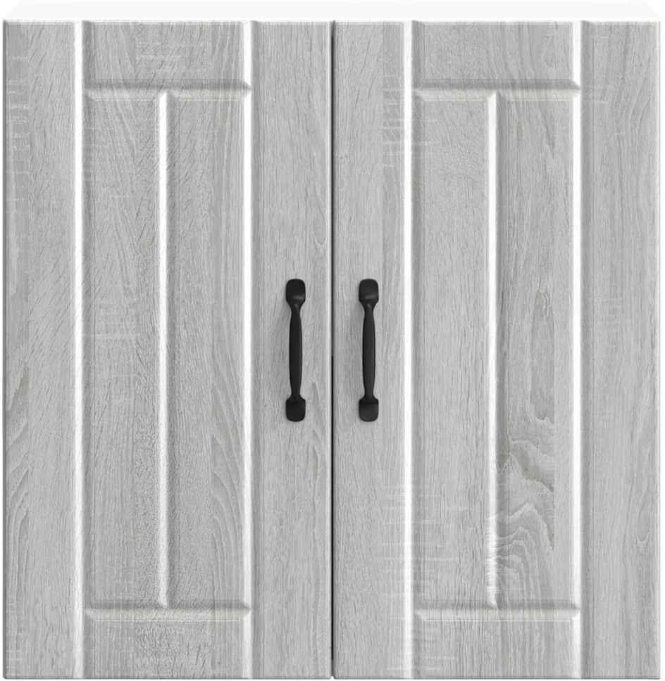 Sieninė virtuvės spinta "Lucca" Pilka Sonoma Engineered Wood