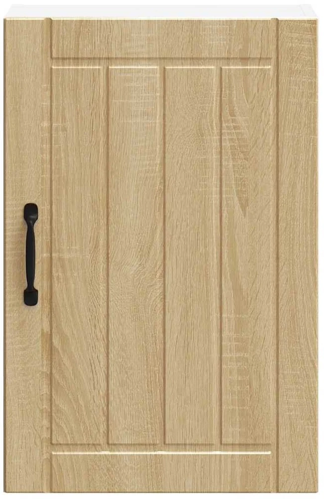 Sieninė virtuvės spinta "Lucca" Sonoma Oak Engineered Wood