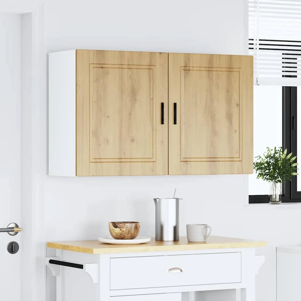 Sieninės virtuvės spintelės 2 vnt "Porto" Artisan Oak