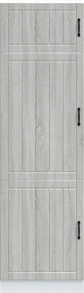 virtuvės spinta "Lucca" Pilka Sonoma Engineered Wood