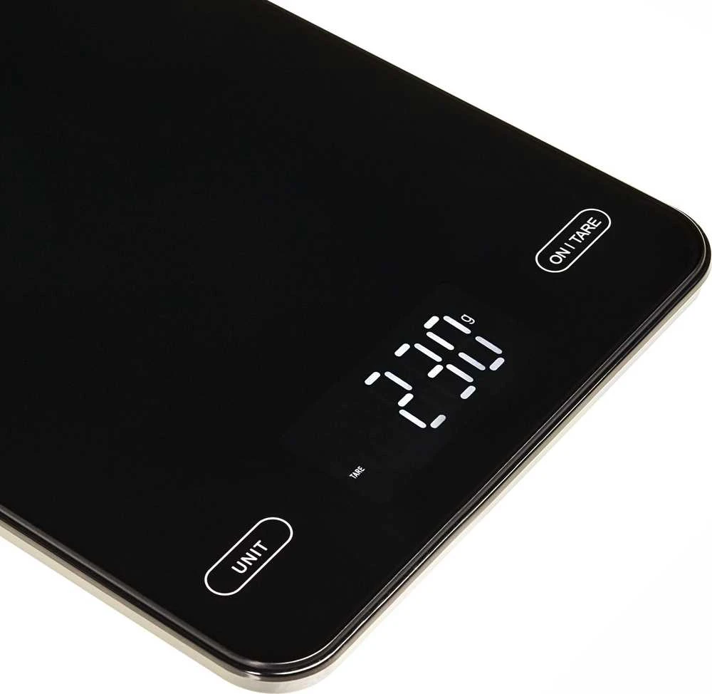 Virtuvinės svarstyklės Adler | Virtuvės svarstyklės | AD 3177b | Didžiausias svoris (talpa) 10 kg | Juodas