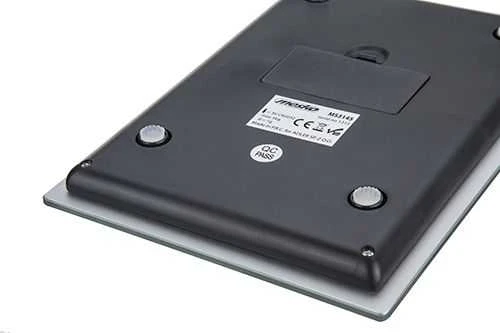 Virtuvinės svarstyklės Mesko | Virtuvės svarstyklės | MS 3145 | Maksimalus svoris (talpa) 5kg | Graduacija 1 g | Ekrano tipo LCD | Sidabrinis