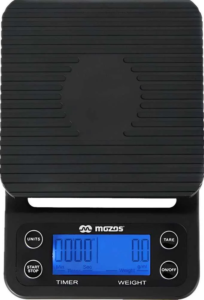 Virtuvinės svarstyklės MOZOS CAFFE ELEKTRONICZNA WAGA ZE STOPEREM DO KAWY