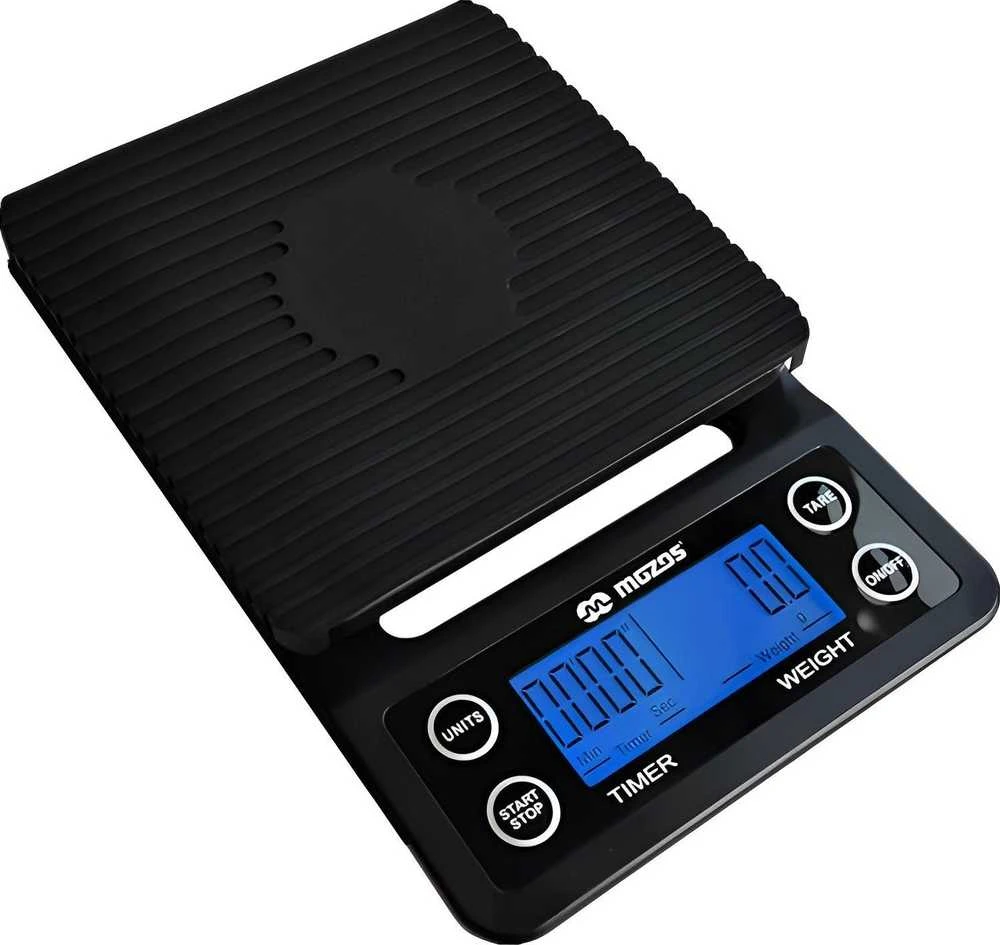 Virtuvinės svarstyklės MOZOS CAFFE ELEKTRONICZNA WAGA ZE STOPEREM DO KAWY
