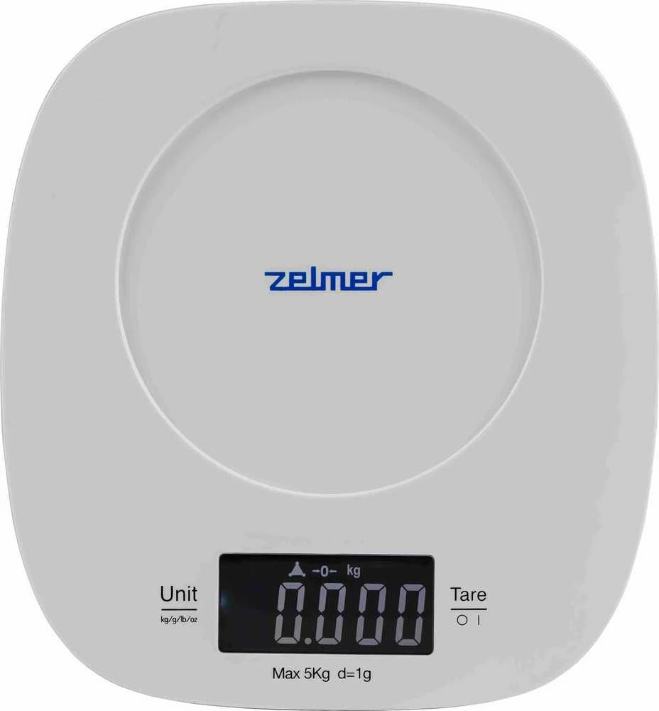 Zelmer ZKS1450 virtuvinės svarstyklės Baltas Countertop Square elektroninės virtuvinės svarstyklės