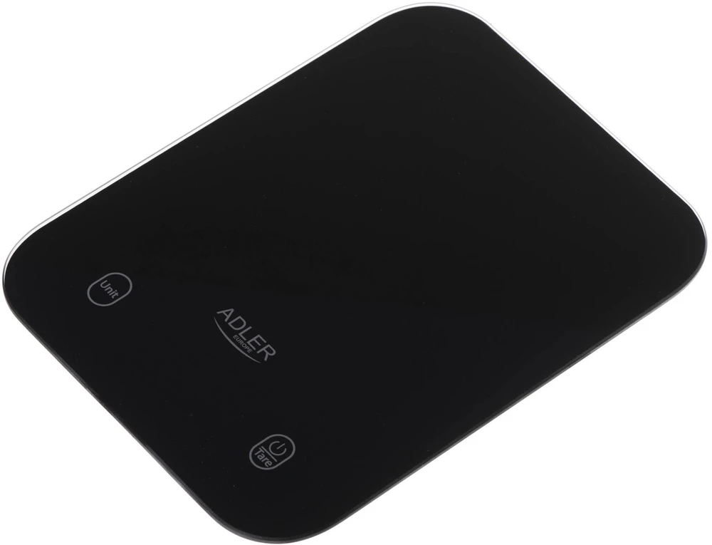 Virtuvinės svarstyklės Adler Kitchen Scale | AD 3181b | Graduation 1 g | Ekranas type LED | Juodas