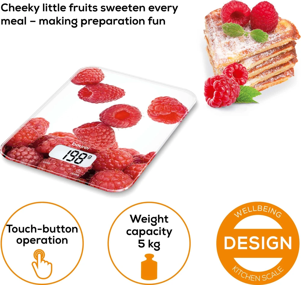 Beurer Virtuvinės svarstyklės KS19Berry