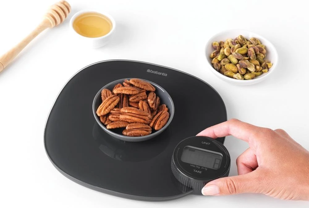 Virtuvinės svarstyklės Brabantia Tasty+ pilka 122880