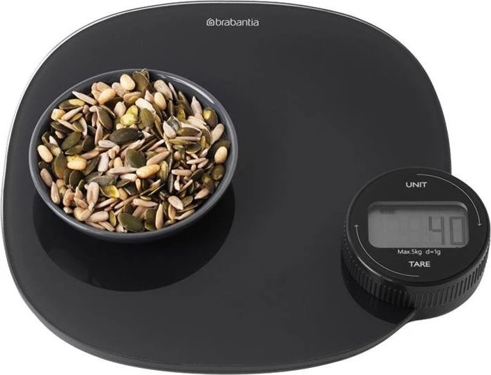 Virtuvinės svarstyklės Brabantia Tasty+ pilka 122880